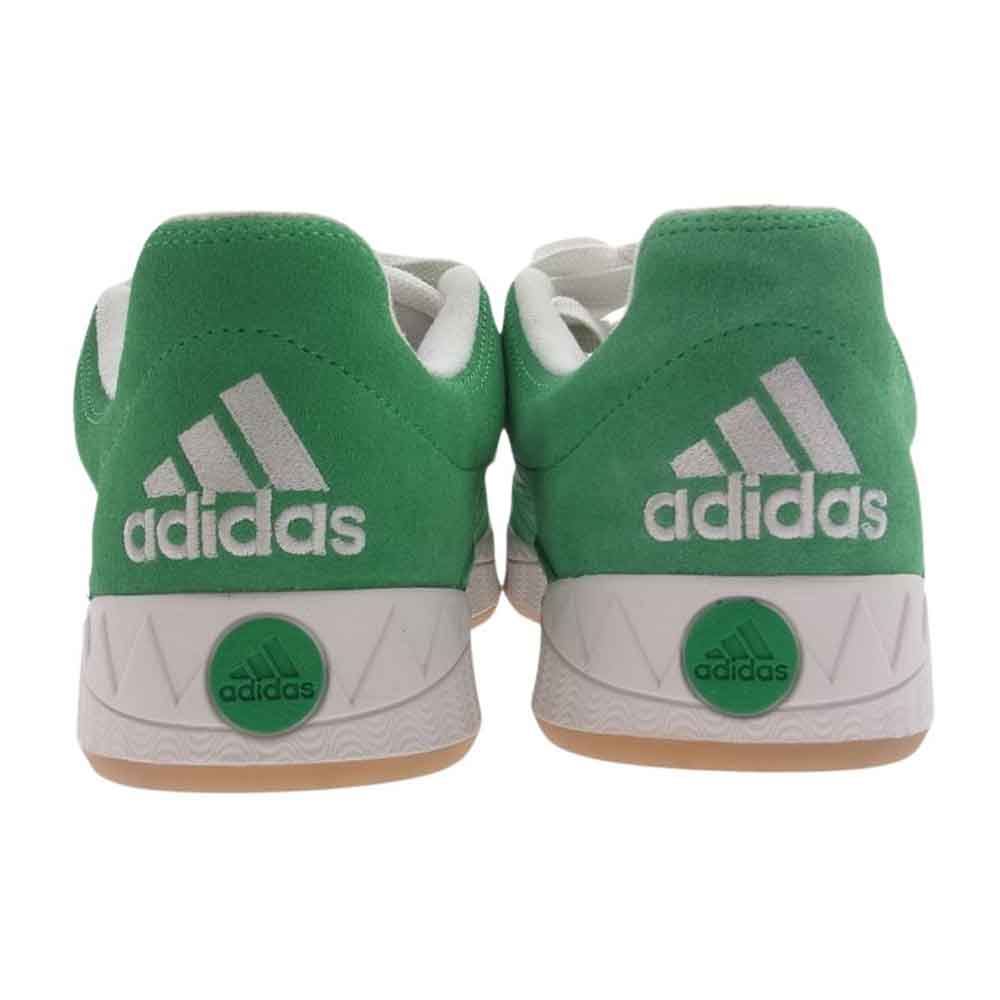 adidas アディダス GZ6202 ADIMATIC アディマティック スエード ローカット スニーカー グリーン系 27.5cm【中古】