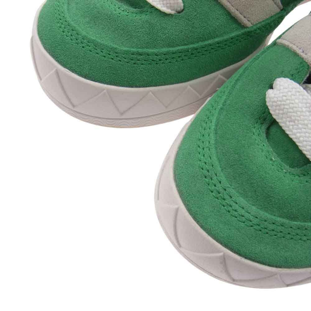 adidas アディダス GZ6202 ADIMATIC アディマティック スエード ローカット スニーカー グリーン系 27.5cm【中古】