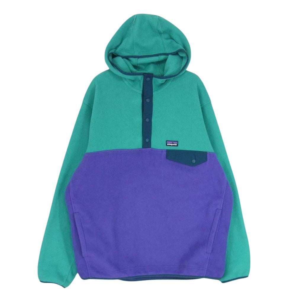 patagonia パタゴニア 25461FA13 Synchilla Snap-T Hoody シンチラ スナップ T フリース ジャケット グリーン系 L【中古】