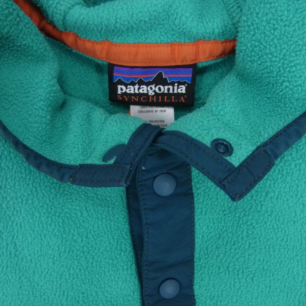 patagonia パタゴニア 25461FA13 Synchilla Snap-T Hoody シンチラ スナップ T フリース ジャケット グリーン系 L【中古】