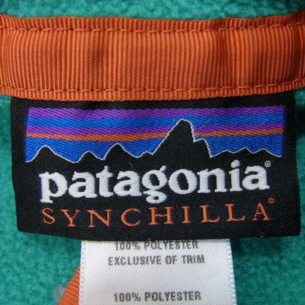 patagonia パタゴニア 25461FA13 Synchilla Snap-T Hoody シンチラ スナップ T フリース ジャケット グリーン系 L【中古】