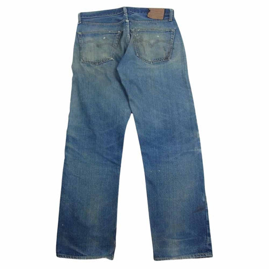 Levi's リーバイス ヴィンテージ 501 66前期 ボタン裏刻印6 スモールe  ストレート デニム パンツ インディゴブルー系【中古】
