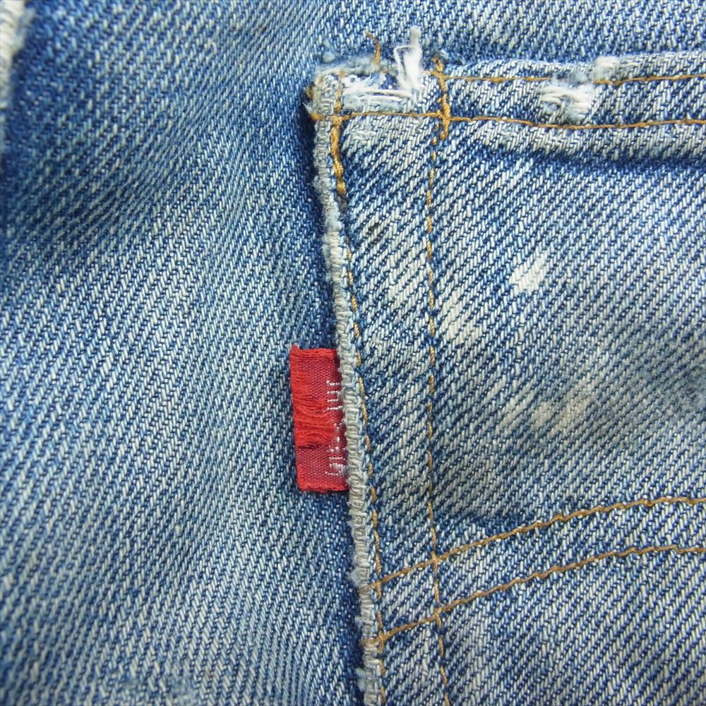 リーバイス501 66前期 w44L34 希少 ボタン裏6 ヴィンテージデニム リーバイス501 66前期 w44L34 希少 ボタン裏6 ヴィンテージデニム