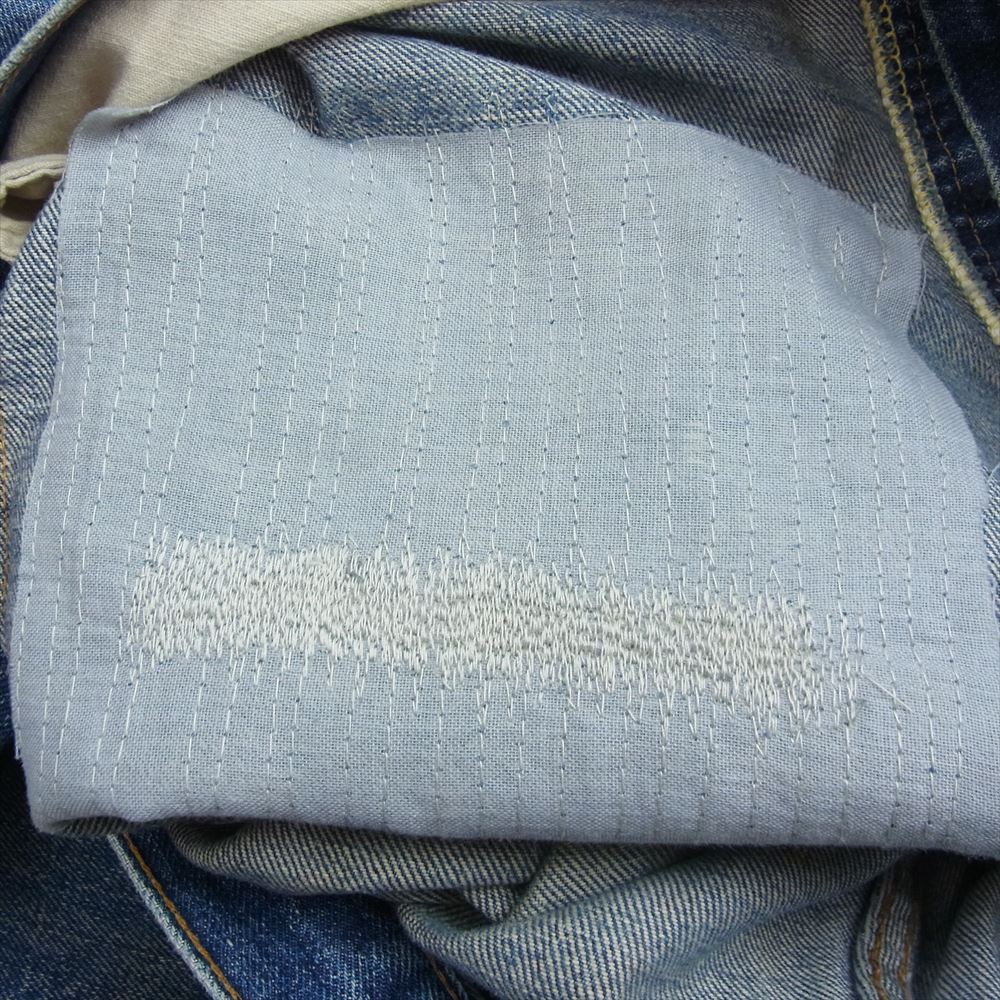 Levi's リーバイス ヴィンテージ 501 66前期 ボタン裏刻印6 スモールe  ストレート デニム パンツ インディゴブルー系【中古】