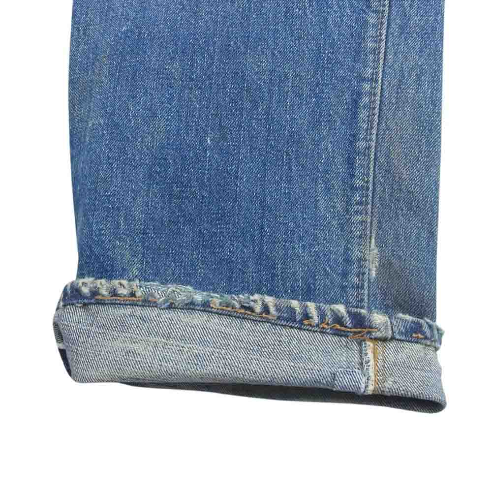 Levi's リーバイス ヴィンテージ 501 66前期 ボタン裏刻印6 スモールe  ストレート デニム パンツ インディゴブルー系【中古】