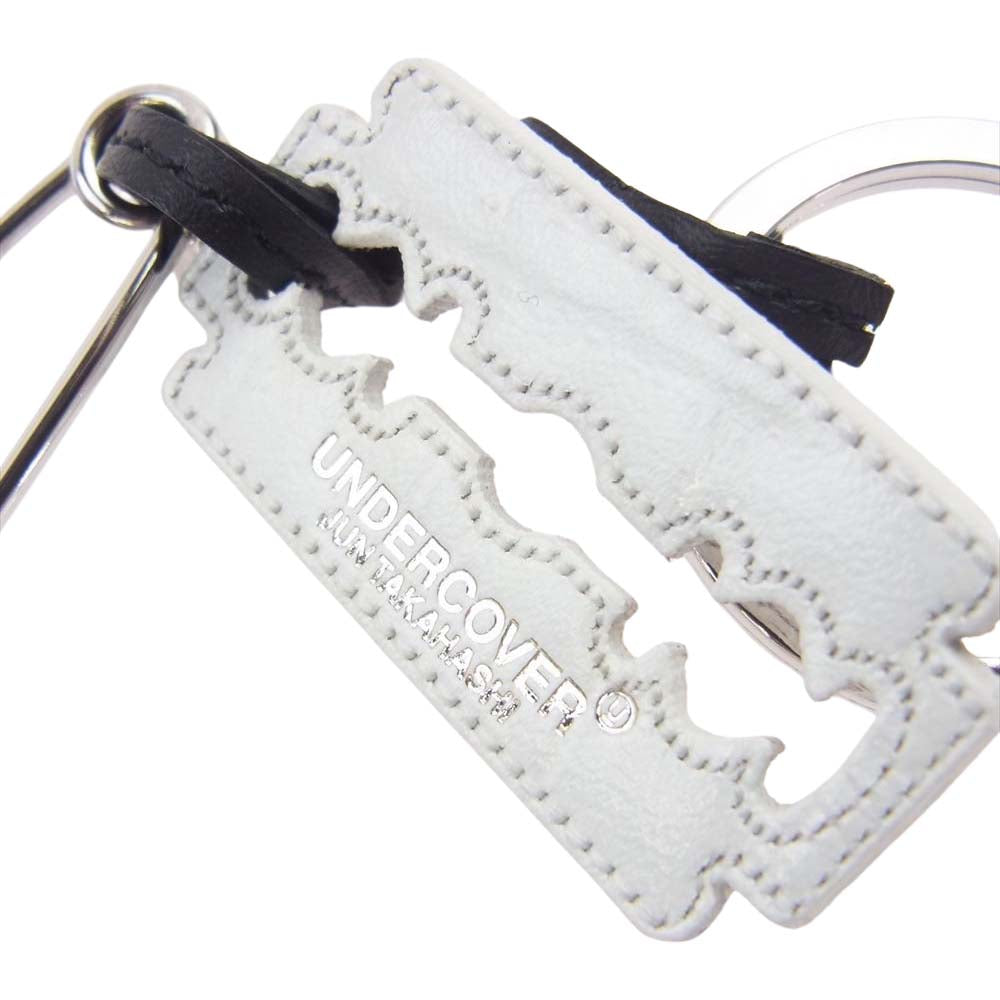 UNDERCOVER アンダーカバー 22SS UC1B8K01 カミソリチャーム キーリング シルバー系 ホワイト系【中古】