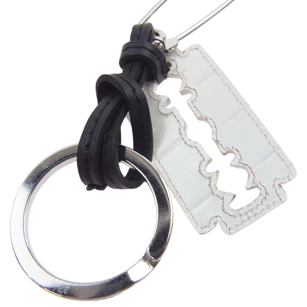 UNDERCOVER アンダーカバー 22SS UC1B8K01 カミソリチャーム キーリング シルバー系 ホワイト系【中古】