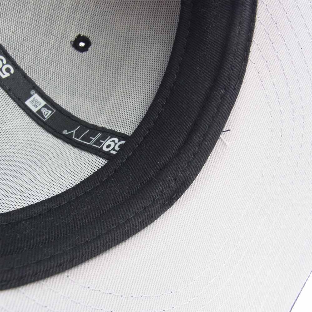 Supreme シュプリーム 22AW ×NEW ERA ニューエラ MONEY BOX LOGO CAP マネー ボックスロゴ キャップ 帽子  ブラック系 57.7cm【中古】
