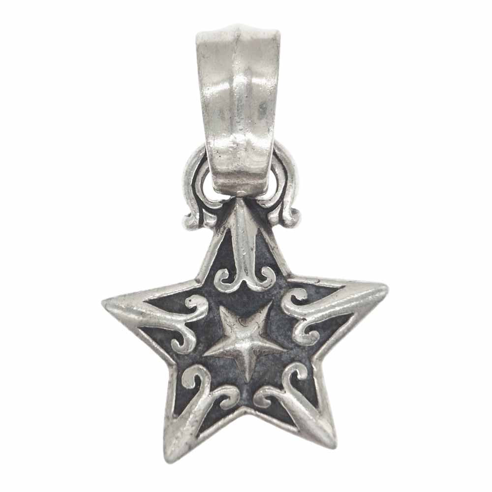 BILL WALL LEATHER ビルウォールレザー Star Pendant  EXCLUSIVE DESIGN スター ペンダント シルバー系【中古】