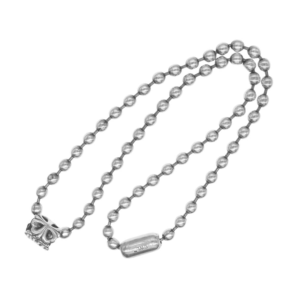 BILL WALL LEATHER ビルウォールレザー LARGE BALL CHAIN ラージ ボール チェーン ネックレス シルバー系【中古】