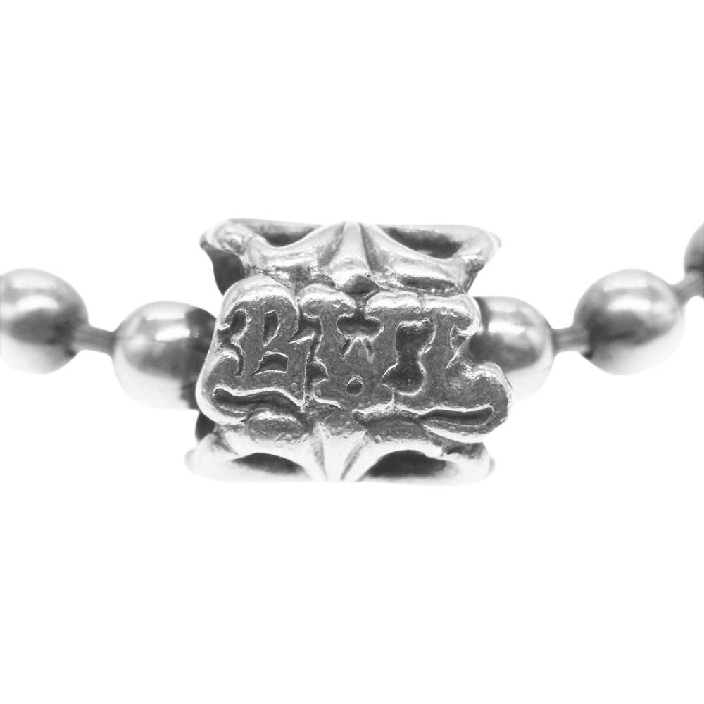 BILL WALL LEATHER ビルウォールレザー LARGE BALL CHAIN ラージ ボール チェーン ネックレス シルバー系【中古】