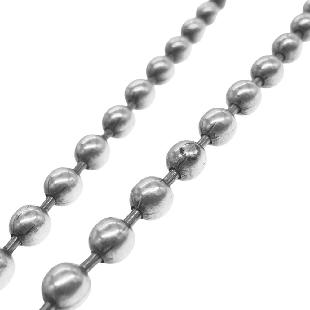 BILL WALL LEATHER ビルウォールレザー LARGE BALL CHAIN ラージ ボール チェーン ネックレス シルバー系【中古】