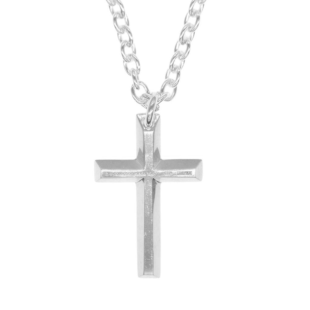 M'S COLLECTION エムズコレクション クロス ペンダントトップ ネックレス シルバー系【中古】
