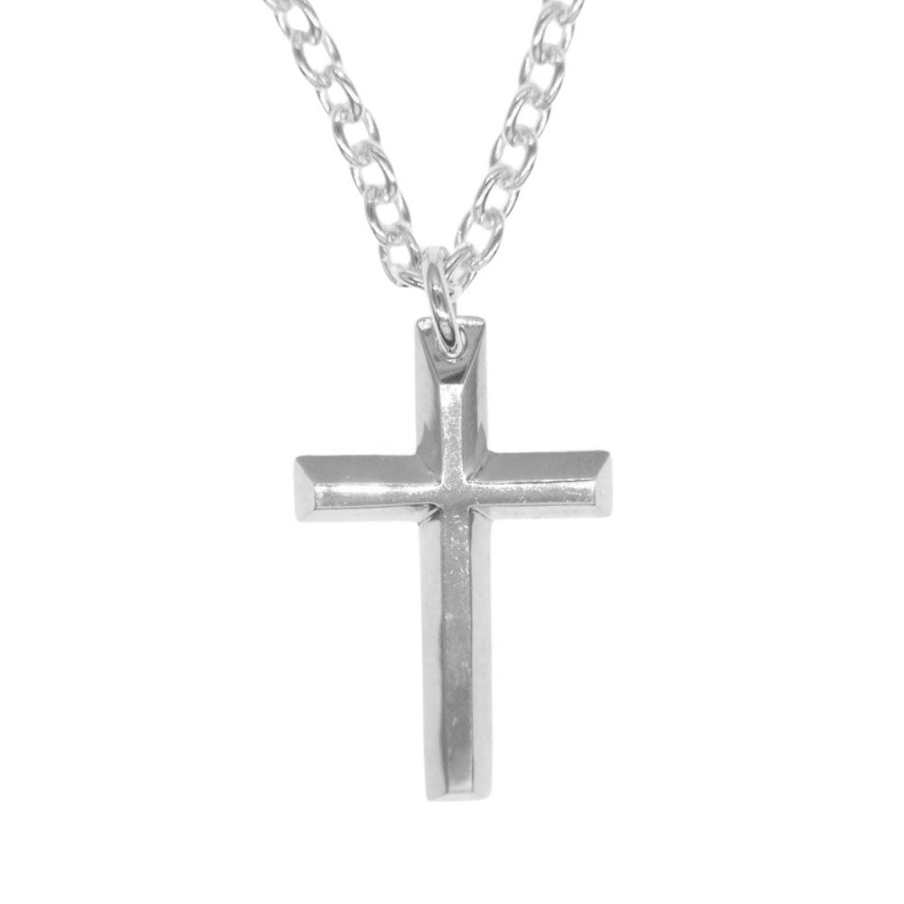 M'S COLLECTION エムズコレクション クロス ペンダントトップ ネックレス シルバー系【中古】