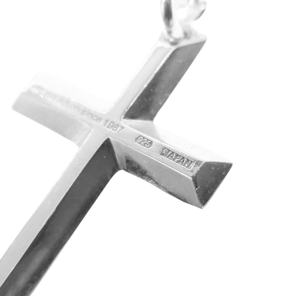 M'S COLLECTION エムズコレクション クロス ペンダントトップ ネックレス シルバー系【中古】