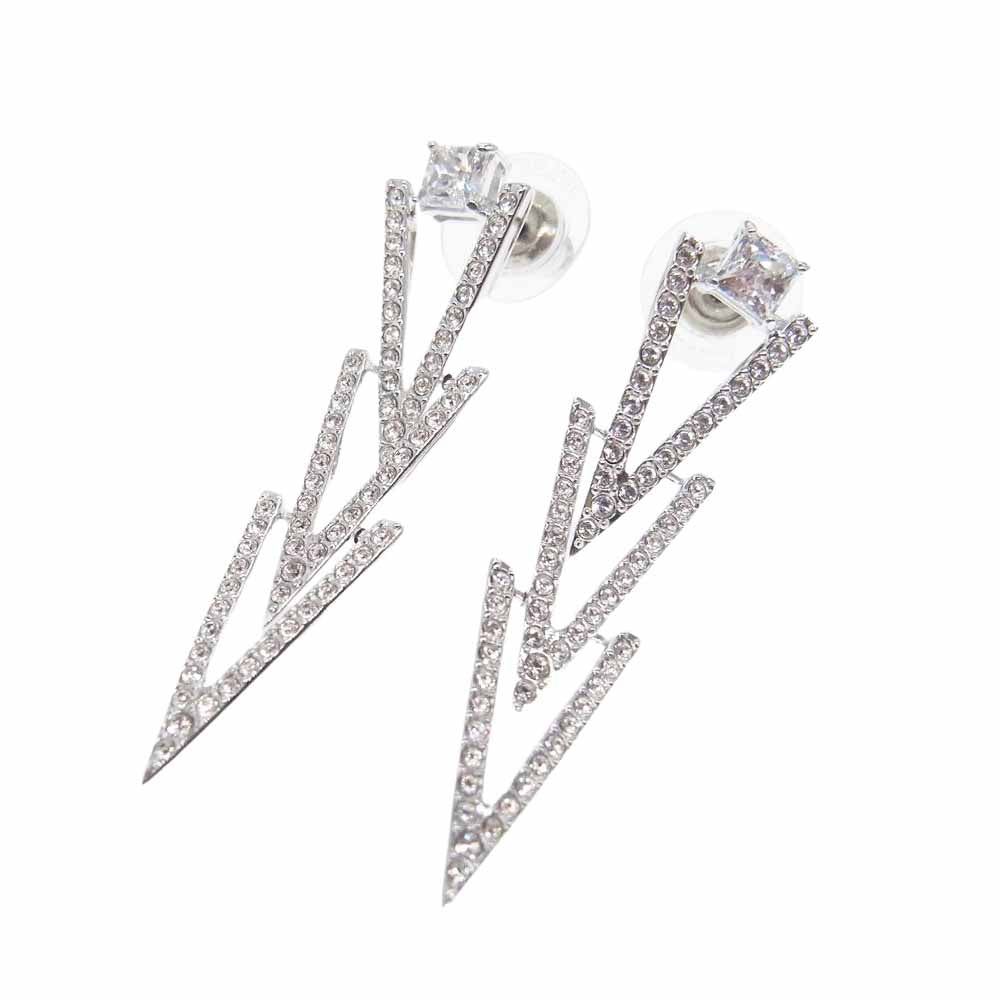 スワロフスキー 5241277 Funk ファンク ピアス シルバー系【中古】