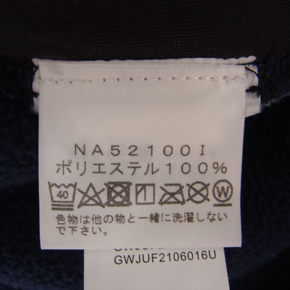 Supreme シュプリーム THE NORTH FACE ノースフェイス 21AW NA52100I Bleached Denim Print Fleece Jacket ブリーチドデニムプリント フリースジャケット ブルー系 L【中古】