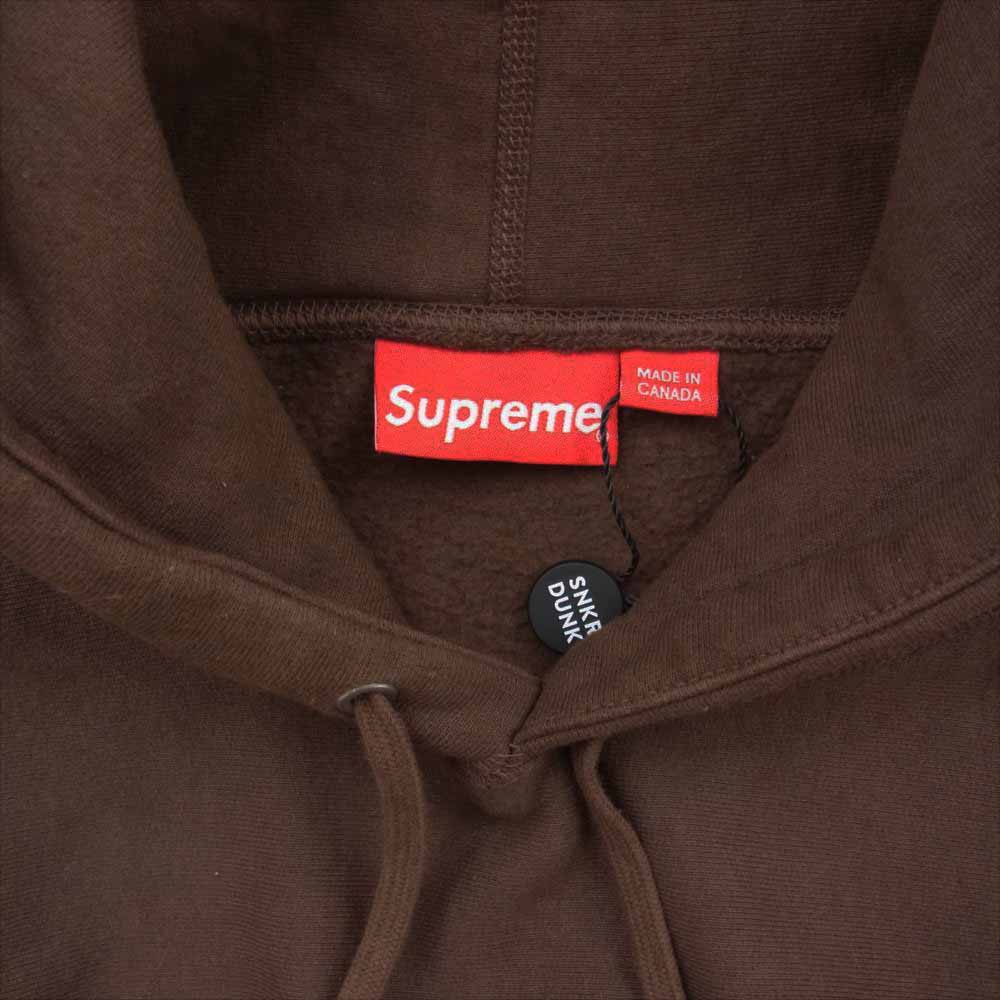 Supreme シュプリーム 19AW Bandana Box Logo Hooded Sweatshirt バンダナボックスロゴプルオーバーパーカー ブラウン系 XL【美品】【中古】