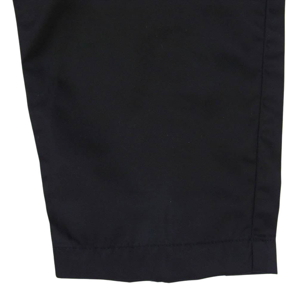 PRADA プラダ 19AW SPH09 フロント ヒールジップ ナイロンパンツ ブラック系 44【中古】