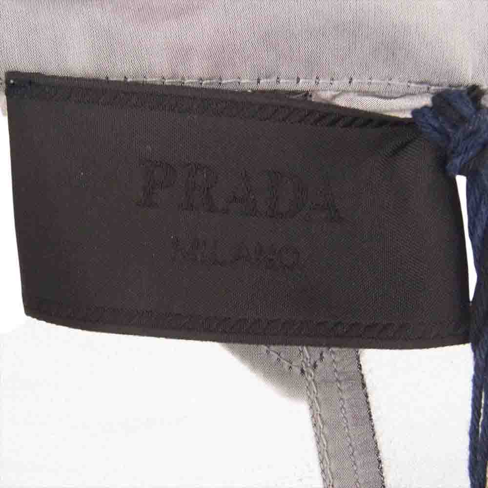 PRADA プラダ 22AW SGC096 Re-Nylon ナイロン バックプリント ジャンプ