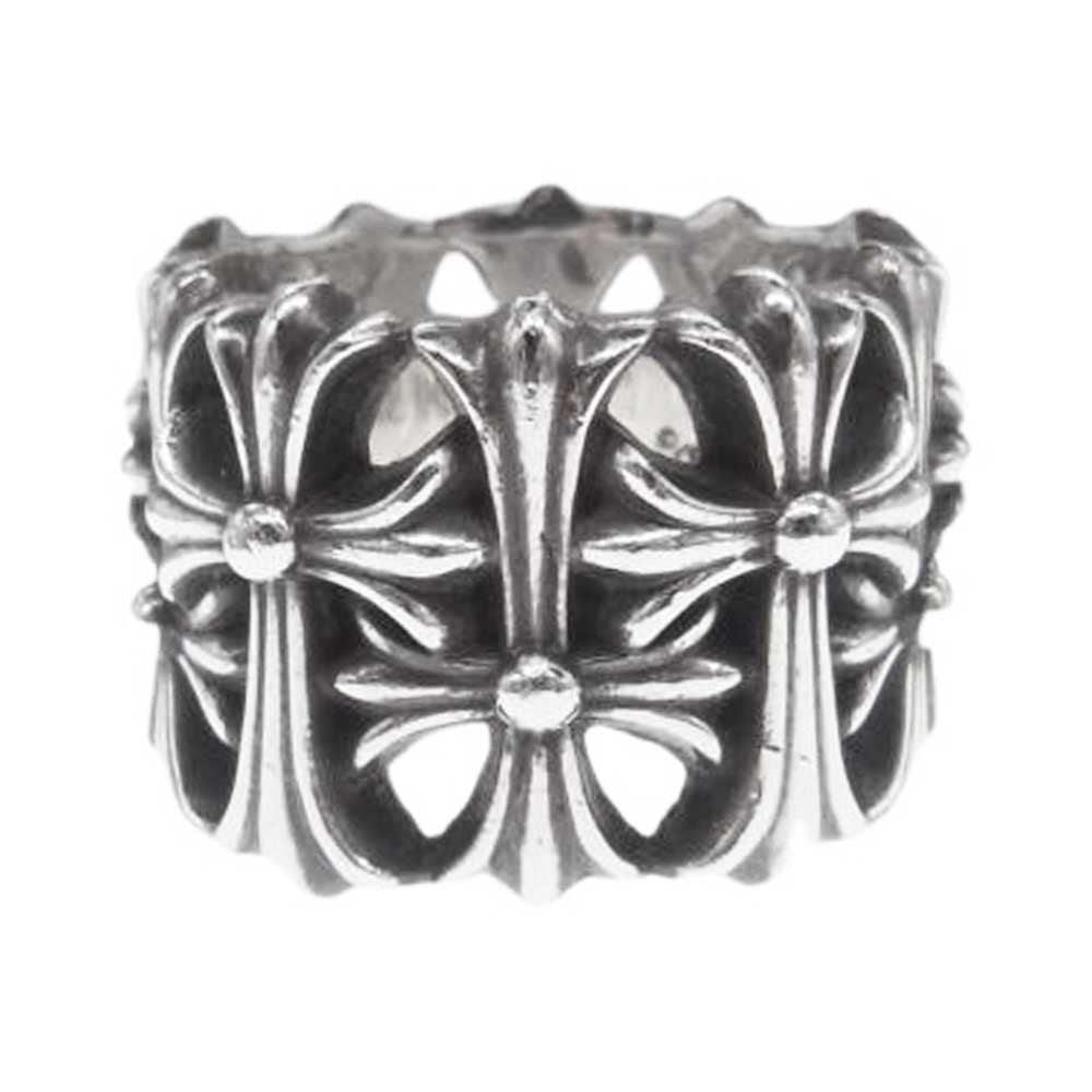 CHROME HEARTS クロムハーツ（原本有） CEMETERY セメタリークロス リング シルバー系 19号【中古】