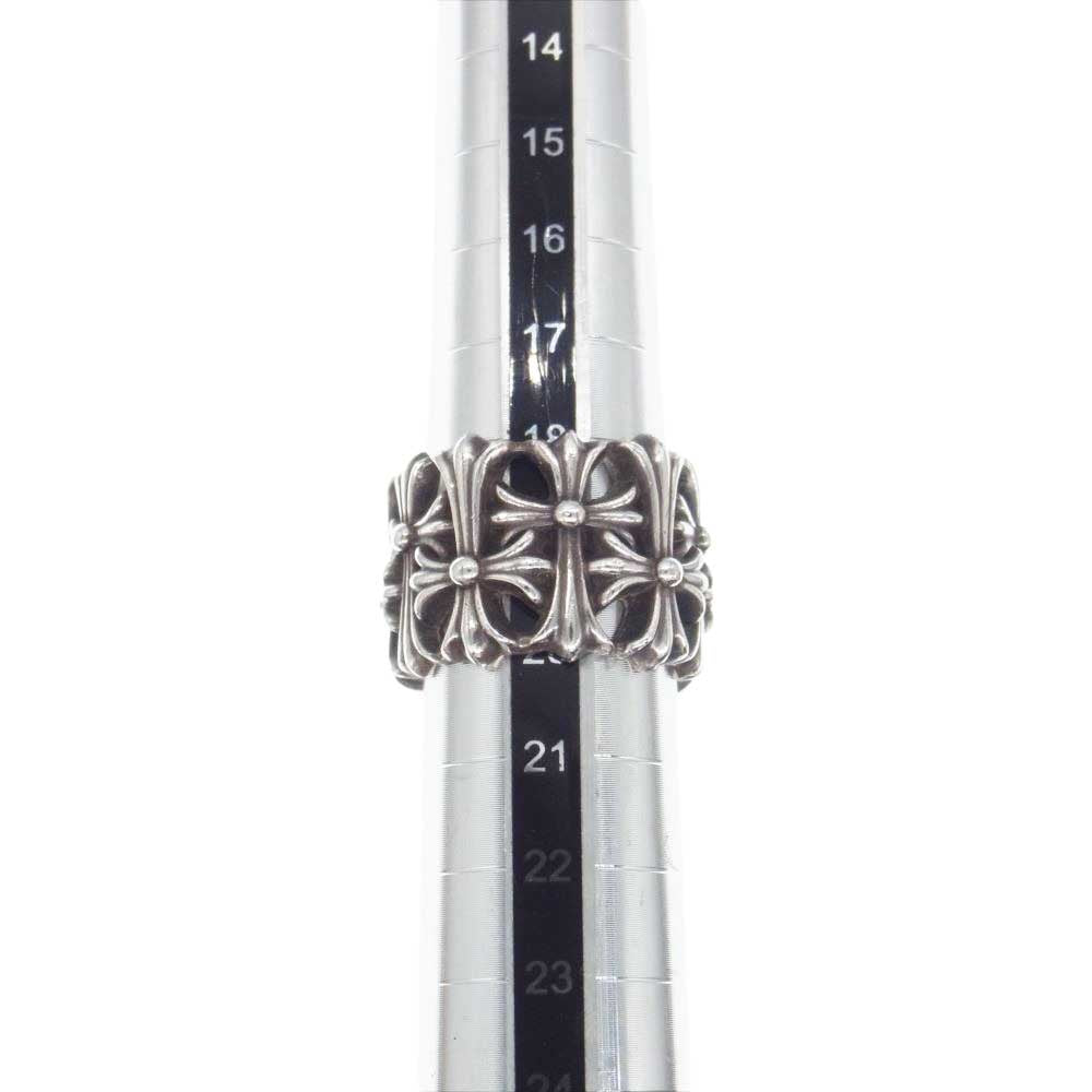 CHROME HEARTS クロムハーツ（原本有） CEMETERY セメタリークロス リング シルバー系 19号【中古】