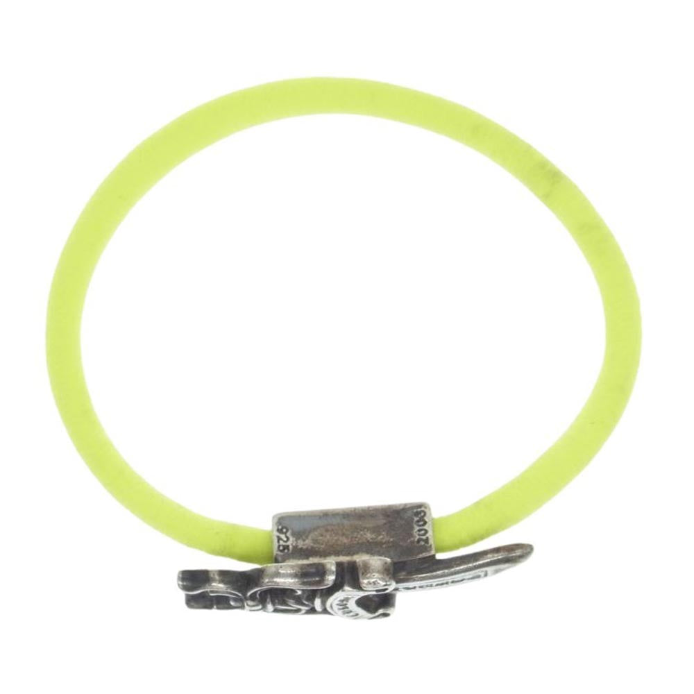 CHROME HEARTS クロムハーツ（原本有） HAIRBAND ダガー ヘアゴム シルバー コンチョ シルバー系 イエロー系【中古】
