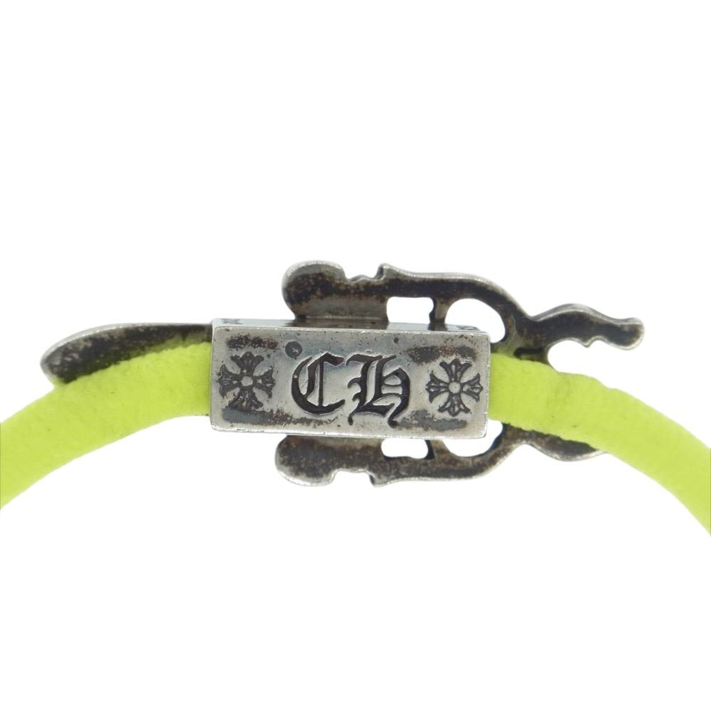 CHROME HEARTS クロムハーツ（原本有） HAIRBAND ダガー ヘアゴム シルバー コンチョ シルバー系 イエロー系【中古】