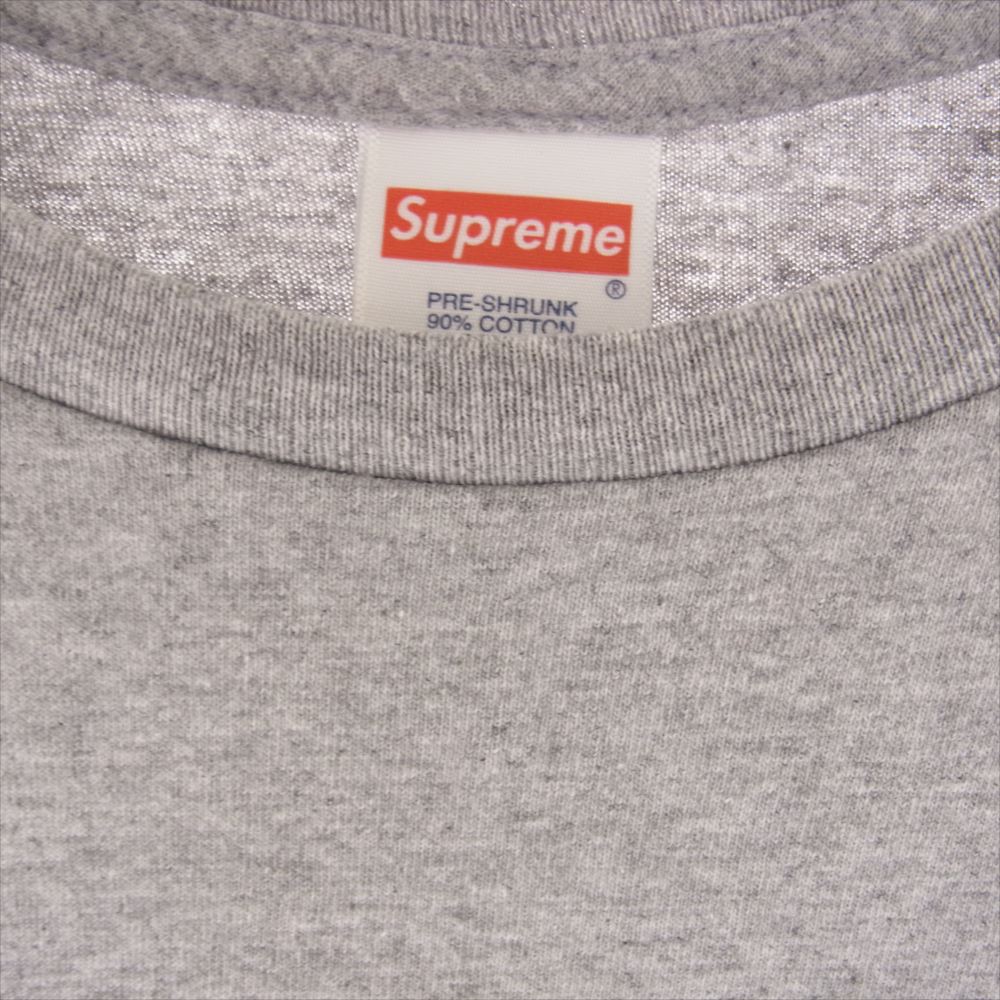 Supreme シュプリーム 21AW Est. 1994 Tee 半袖 プリント Tシャツ グレー系 M【中古】