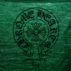 CHROME HEARTS クロムハーツ（原本無） Orange Horseshoe L/S ホースシュー バックプリント ロングスリーブ 長袖 Tシャツ グリーン系 L【極上美品】【中古】