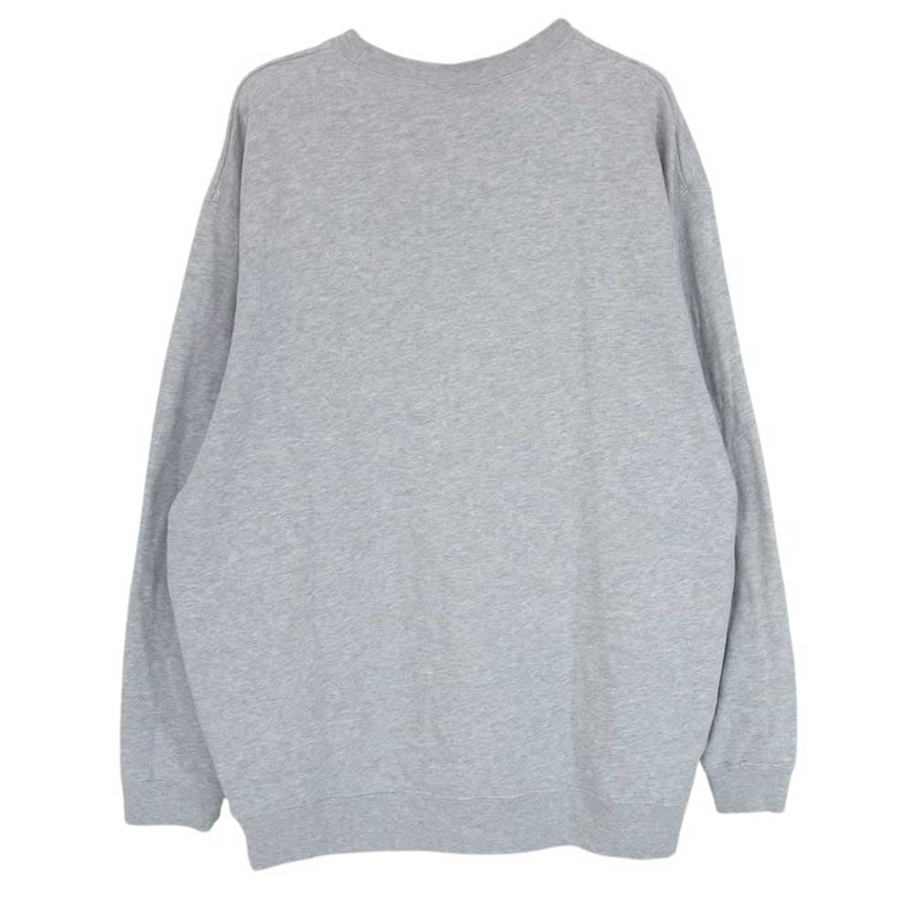 世田谷ベース MUSIC SMOKERS ミュージックスモーカーズ 長袖 クルーネック スウェット トレーナー グレー系 XL【中古】