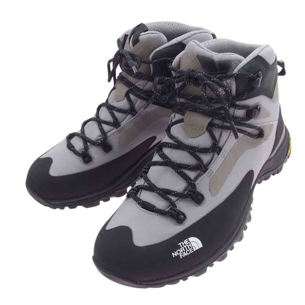 THE NORTH FACE ノースフェイス NF52321 Creston Hike Mid WP クレストン ハイク ミッド ウォータープルーフ トレッキングシューズ グレー系 27cm【美品】【中古】