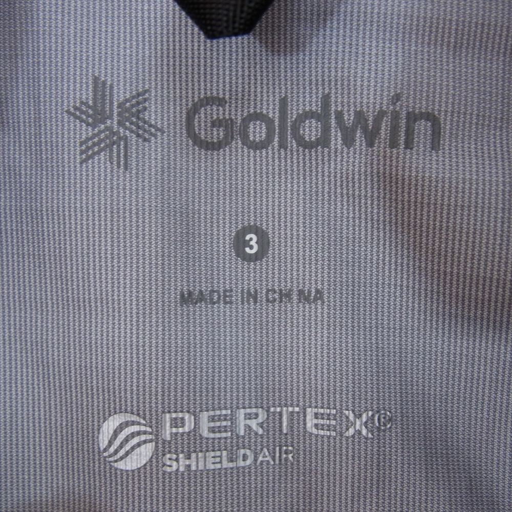 ゴールドウィン GM03100 PERTEX SHIELDAIR All Weather Jacket  パーテックス シールド エアーオールウェザージャケット ブルー系 3【美品】【中古】