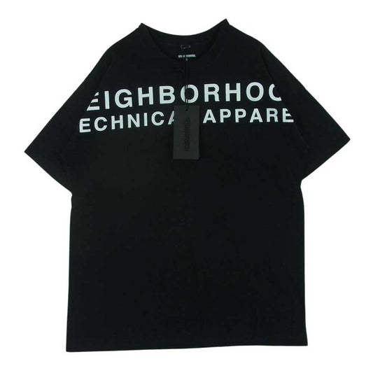 NEIGHBORHOOD ネイバーフッド 211PCNH-ST06 TECHNICAL C-TEE 半袖 Tシャツ カットソー ブラック系 S【中古】