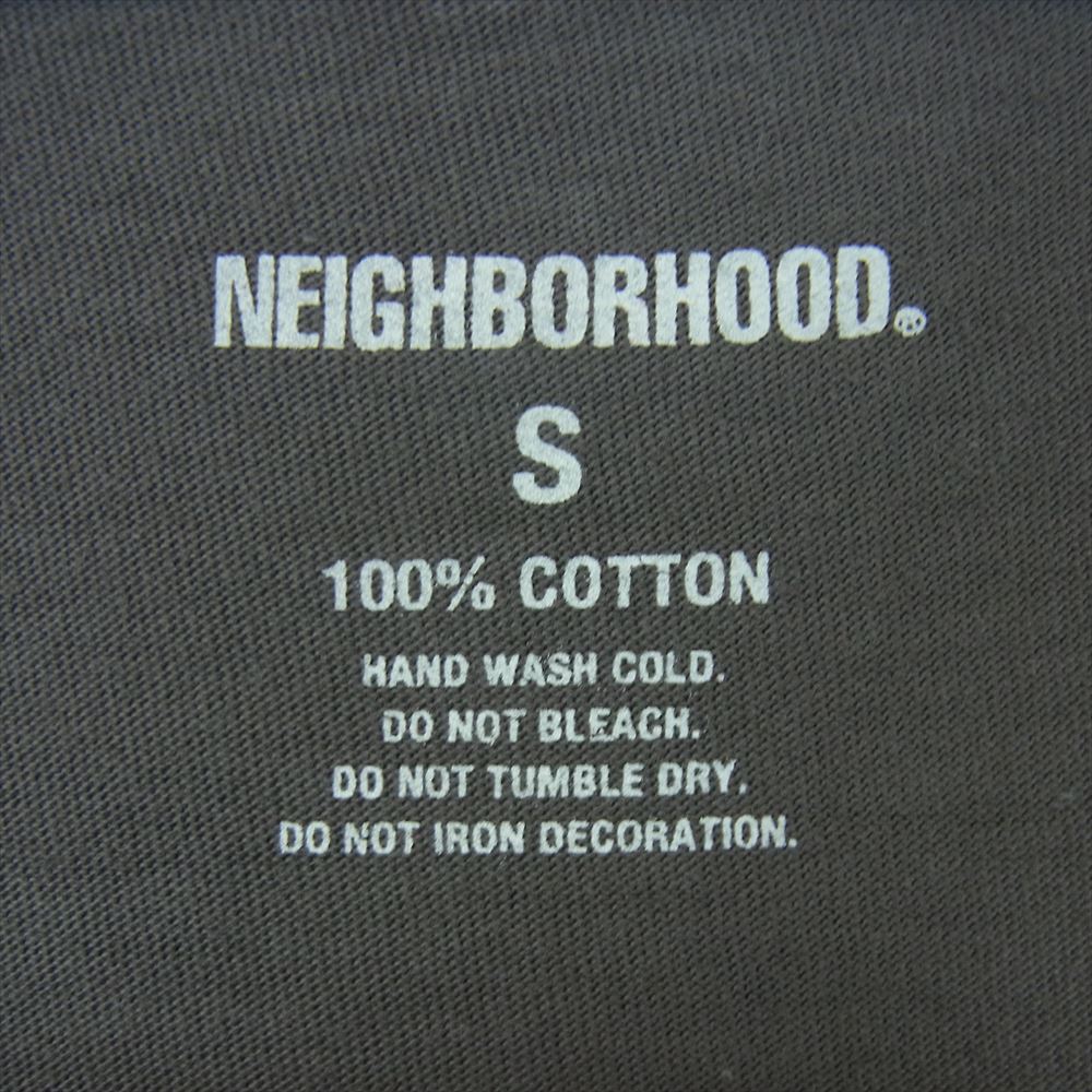NEIGHBORHOOD ネイバーフッド 211PCNH-ST06 TECHNICAL C-TEE 半袖 Tシャツ カットソー グレー系 S【中古】