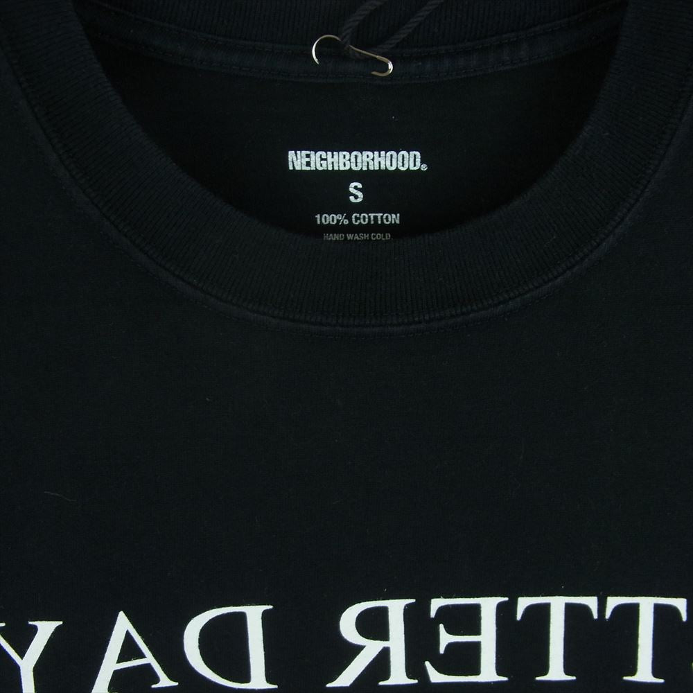 NEIGHBORHOOD ネイバーフッド 211PCNH-ST17 HOME S/S C-TEE 半袖 Ｔシャツ カットソー ブラック系 S【中古】