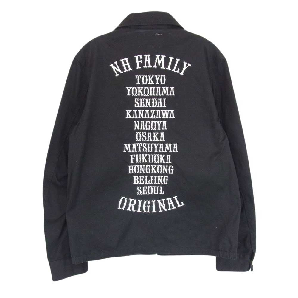 NEIGHBORHOOD ネイバーフッド 162ARNH-JKM01 KENDALL WORK JACKET バック 刺繍 スイングトップ ジャケット ブラック系 S【中古】