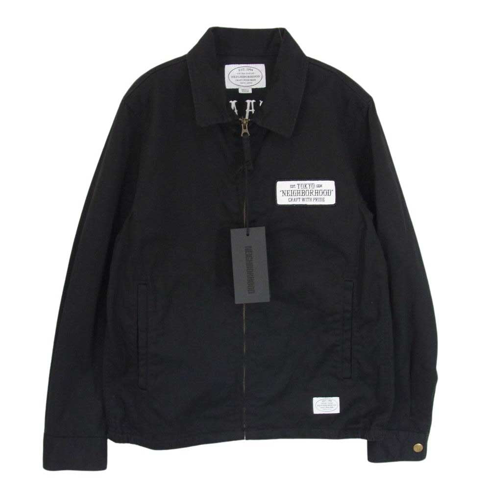 NEIGHBORHOOD ネイバーフッド 162ARNH-JKM01 KENDALL WORK JACKET バック 刺繍 スイングトップ ジャケット ブラック系 S【中古】