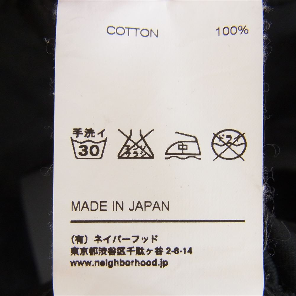 NEIGHBORHOOD ネイバーフッド 162ARNH-JKM01 KENDALL WORK JACKET バック 刺繍 スイングトップ ジャケット ブラック系 S【中古】