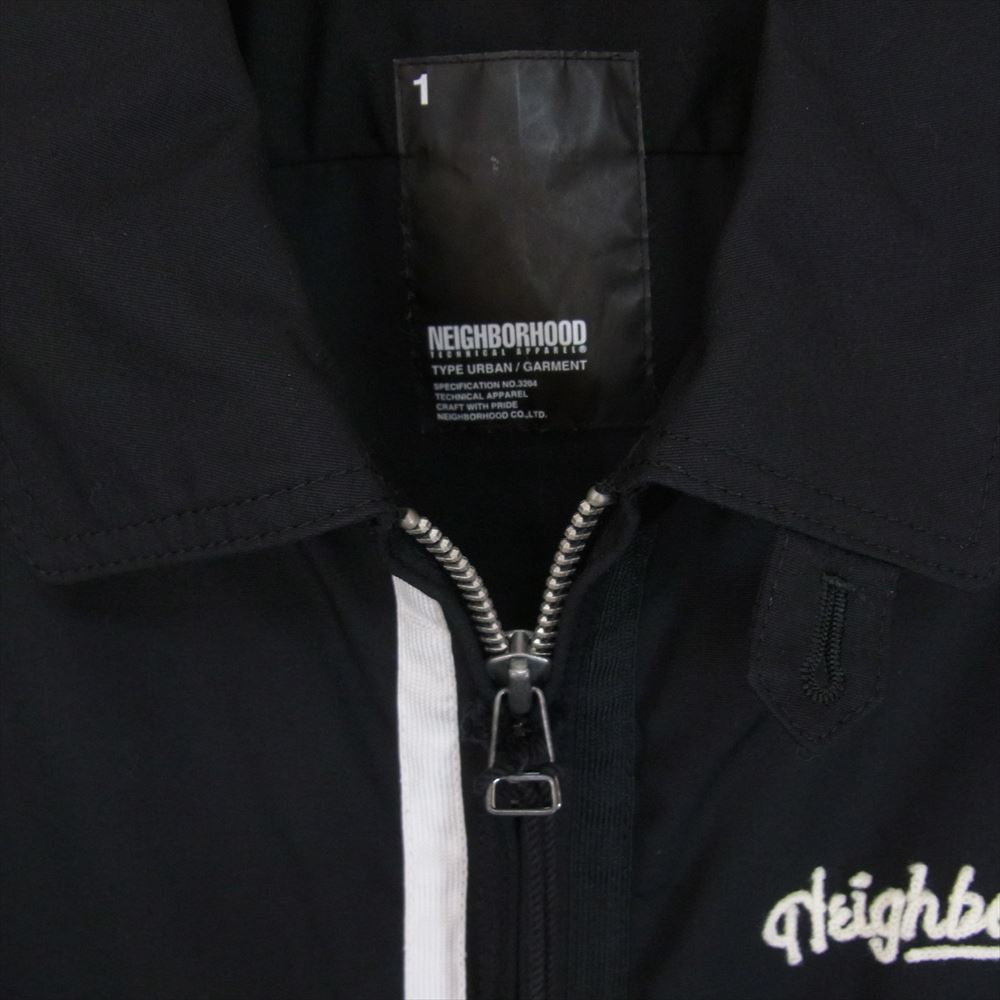 NEIGHBORHOOD ネイバーフッド SPNH-JK-01 ACE OF SPADES バックプリント ジップ ブルゾン ブラック系 1【美品】【中古】
