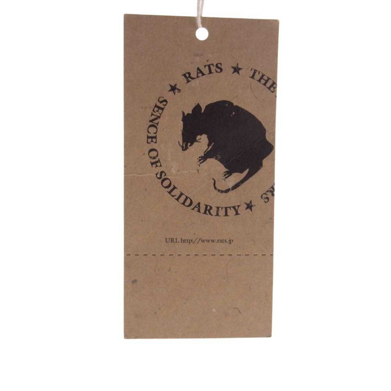 RATS ラッツ 24SS 24 SPA-0102 EMBROIDERY CAP WAY OF LIFE エンブロイダリー 刺繍 キャップ スナップバック ネイビー系 FREE【中古】