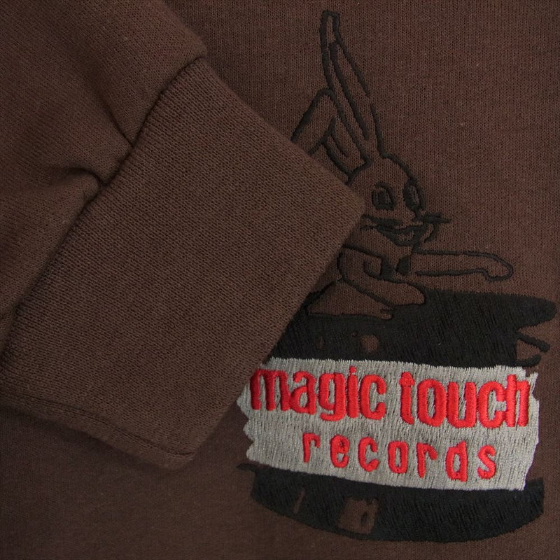 WACKO MARIA ワコマリア 23AW 23FW-WMC-SS10 CREW NECK SWEAT SHIRT TYPE-2 クルーネック スウェット US規格 JERZEESボディー ブラウン系 L【中古】