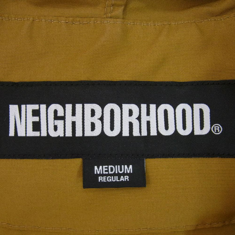 NEIGHBORHOOD ネイバーフッド 24SS 241TSNH－JKM04 ZIP UP HOODED JACKET ジップアップフーディジャケット NBHD TEAM3204 プリント ブラウン系 L【中古】