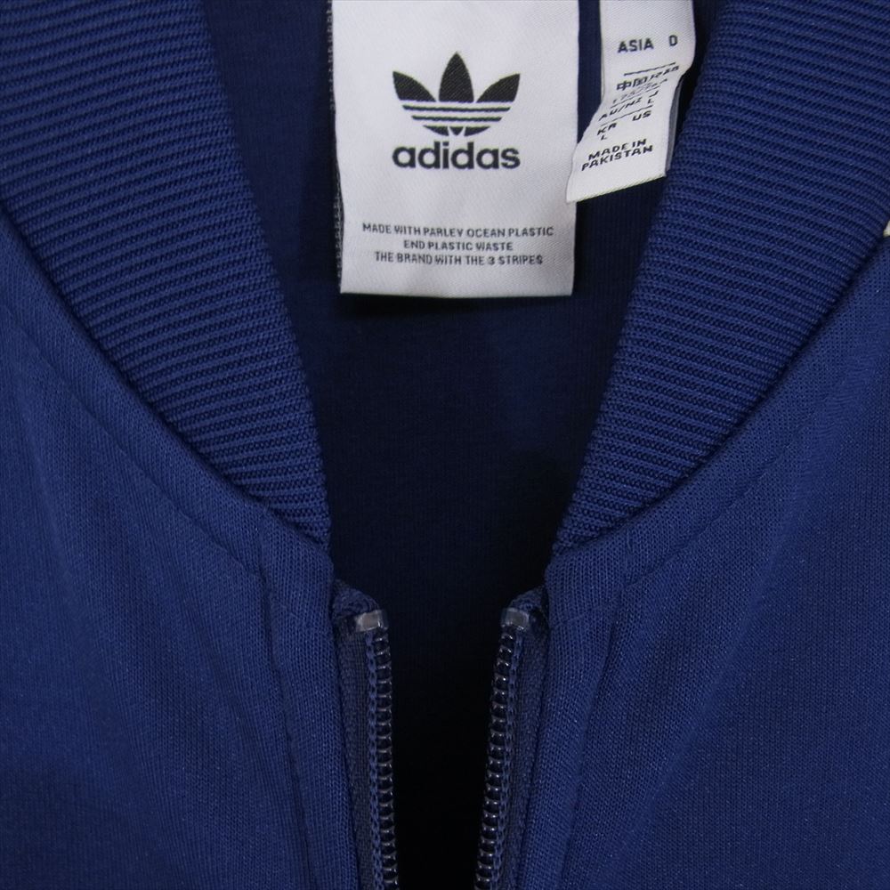 adidas アディダス H06710 ORIGINALS オリジナルス PRIMEBLUE SST トラック ジャケット ネイビー系 L【中古】