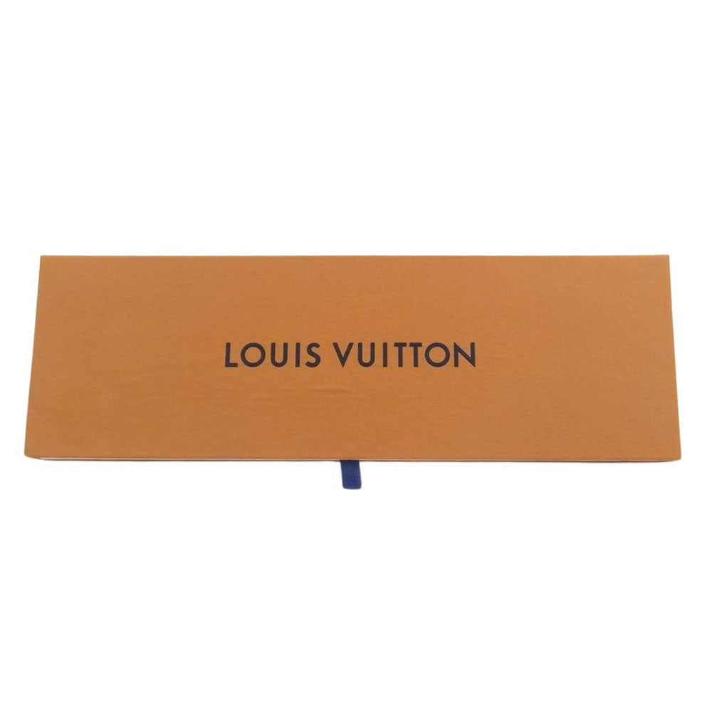 LOUIS VUITTON ルイ・ヴィトン イタリア製 シルク100％ ダミエ ネクタイ ライトブルー系【新古品】【未使用】【中古】