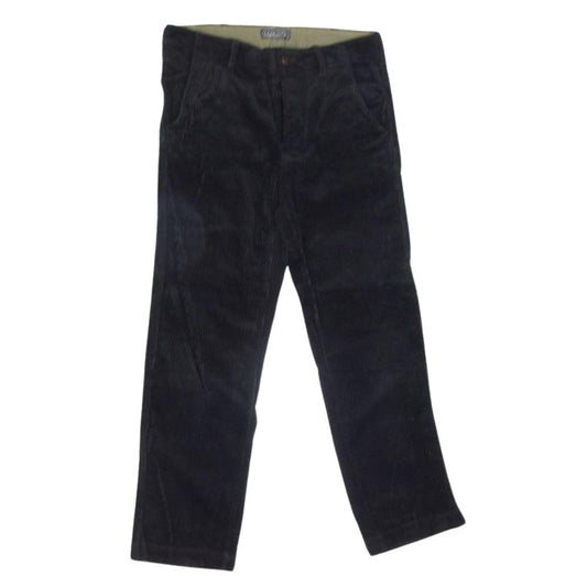 LOST CONTROL ロストコントロール L17A2-3031 Corduroy Wide Pants フライボタン コーデュロイ ワイドパンツ ブラック系 2【中古】