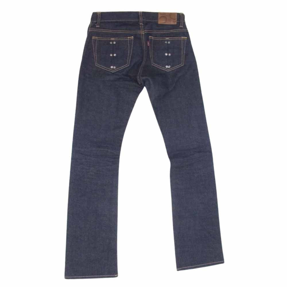 Celt&Cobra ケルト&コブラ J5-B セルビッチ インディゴ フライボタン 5P デニム パンツ インディゴブルー系 30【中古】