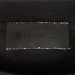 MONCLER モンクレール G10918C7C510 MAGLIA T-SHIRT ビッグロゴ プリント 半袖 Tシャツ  ブラック系 L【中古】