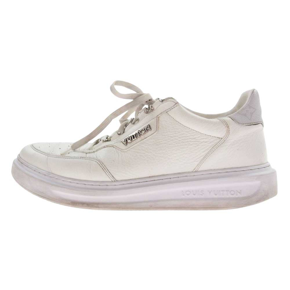 LOUIS VUITTON ルイ・ヴィトン CL0280 モノグラム ビバリーヒルズライン ローカットスニーカー オフホワイト系 27.5ｃｍ【中古】