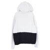 MONCLER モンクレール G20918G00040 MAGLIA CON CAPPUCCIO バイカラー プルオーバー パーカー フーディー ホワイト系 L【中古】